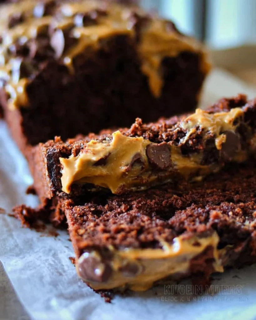 Peanut Butter Chocolate Zucchini Bread