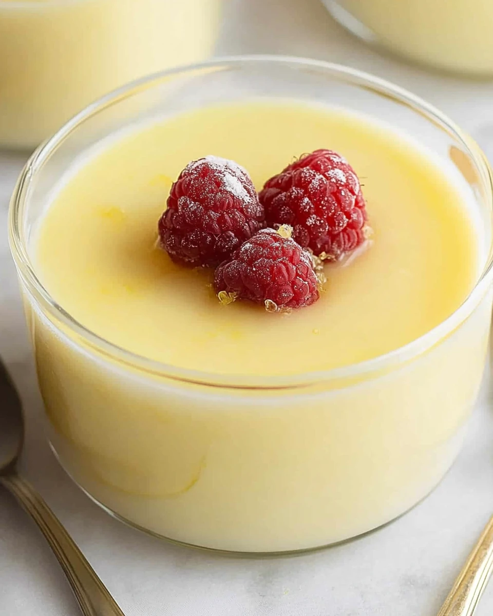 Perfect Lemon Posset