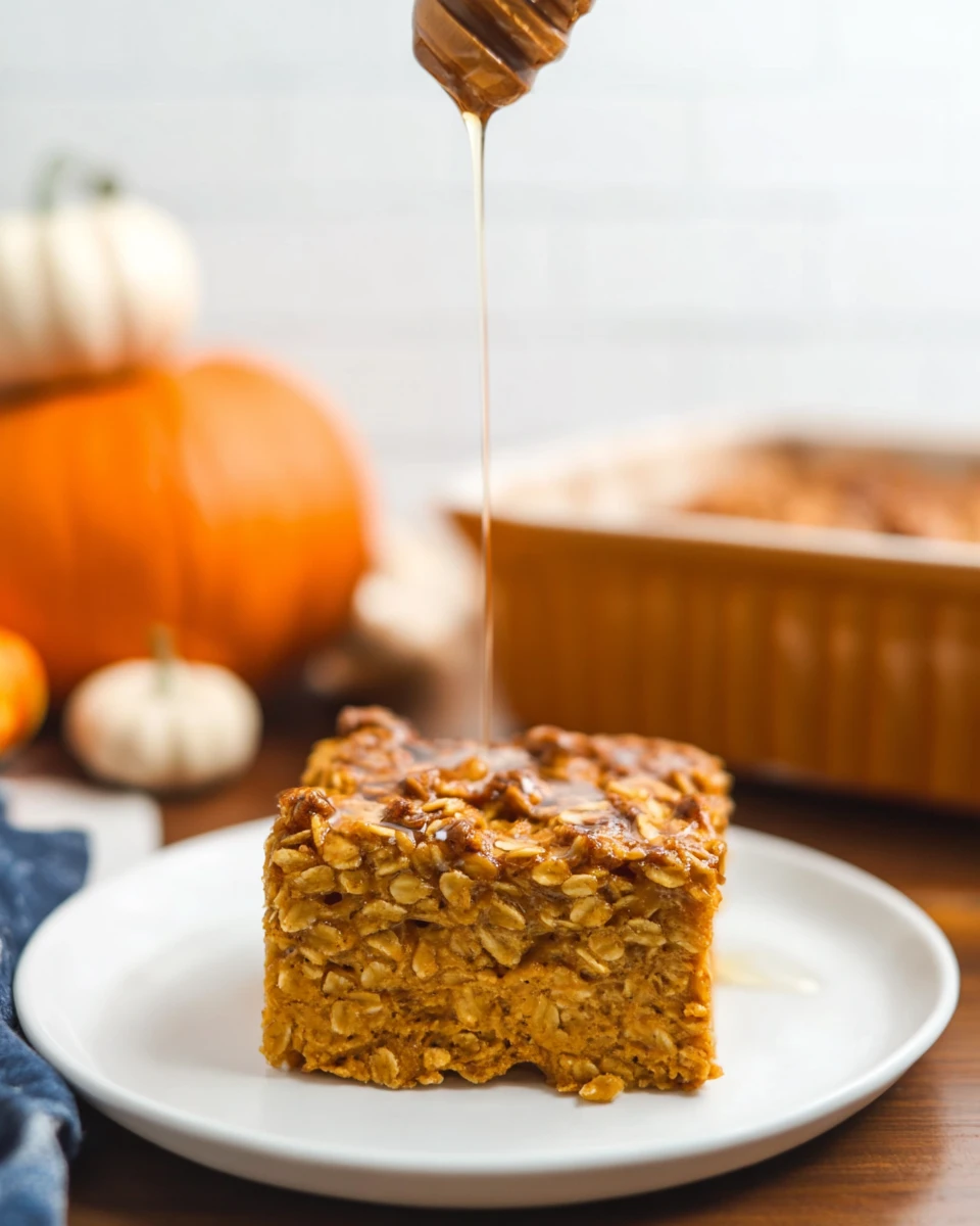 Pumpkin Baked Oatmeal