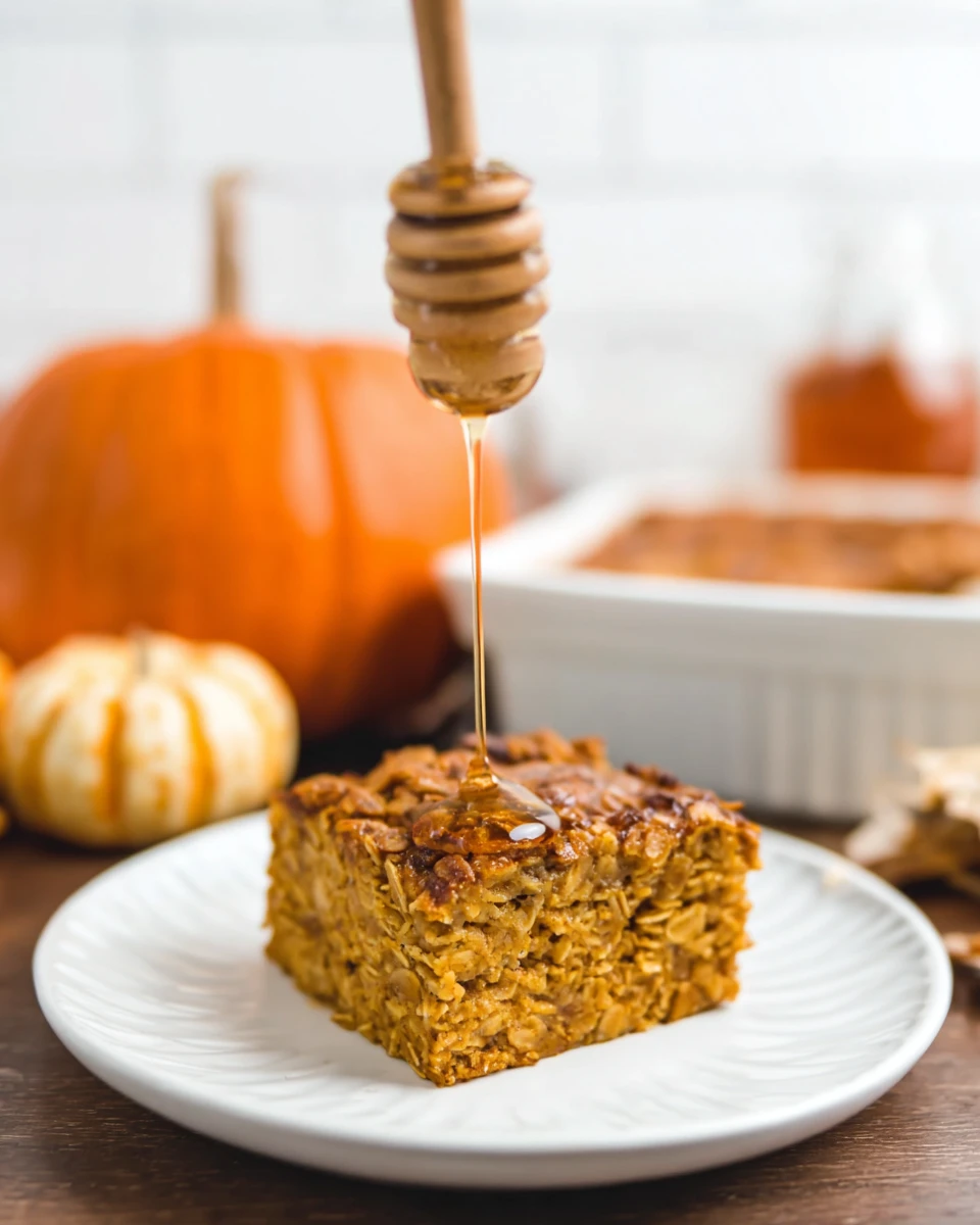 Pumpkin Baked Oatmeal
