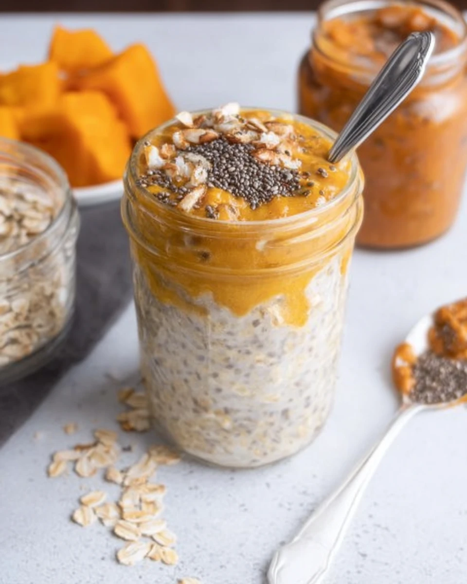 Pumpkin Overnight Oats