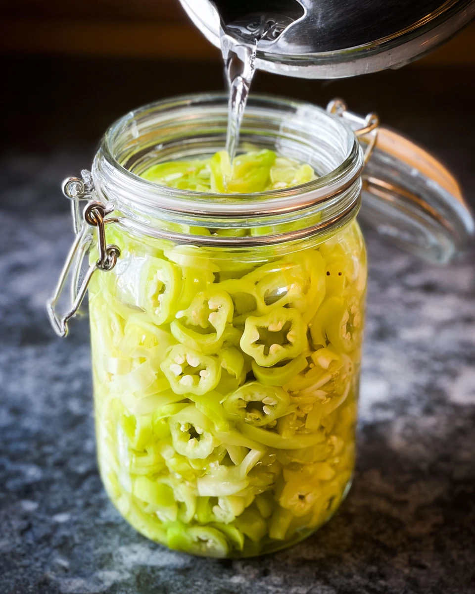 Quick Pickled Banana Peppers
