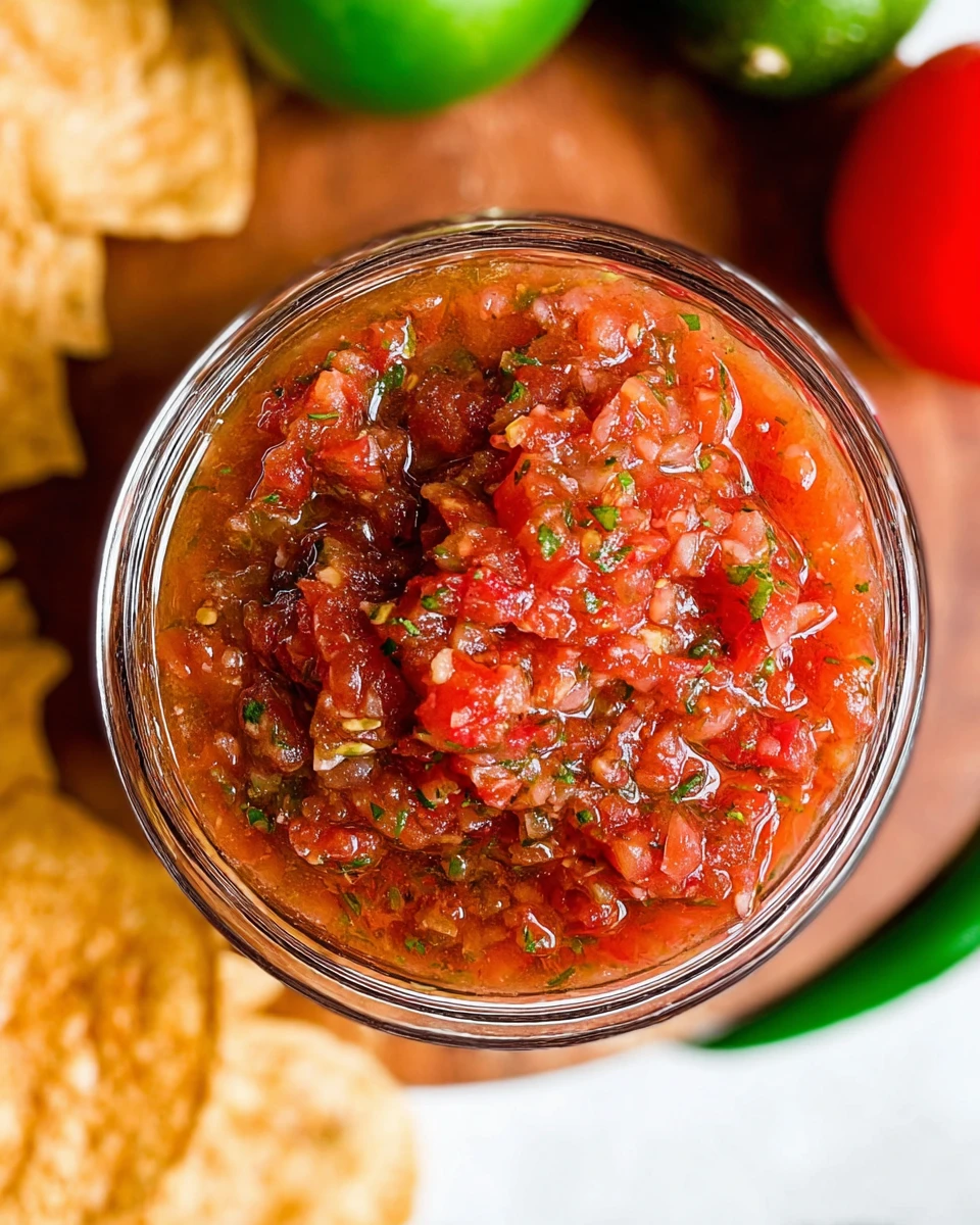 Restaurant Style Salsa