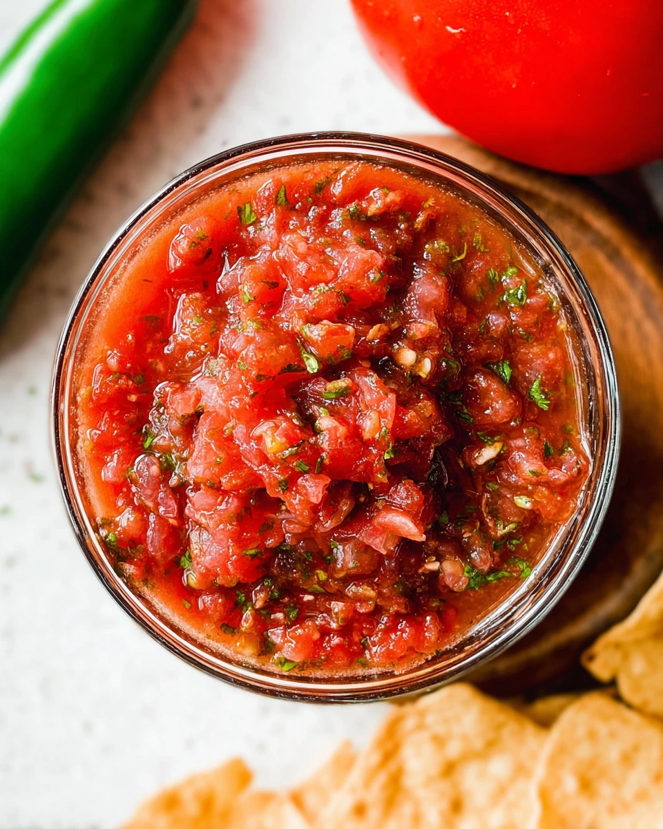 Restaurant Style Salsa