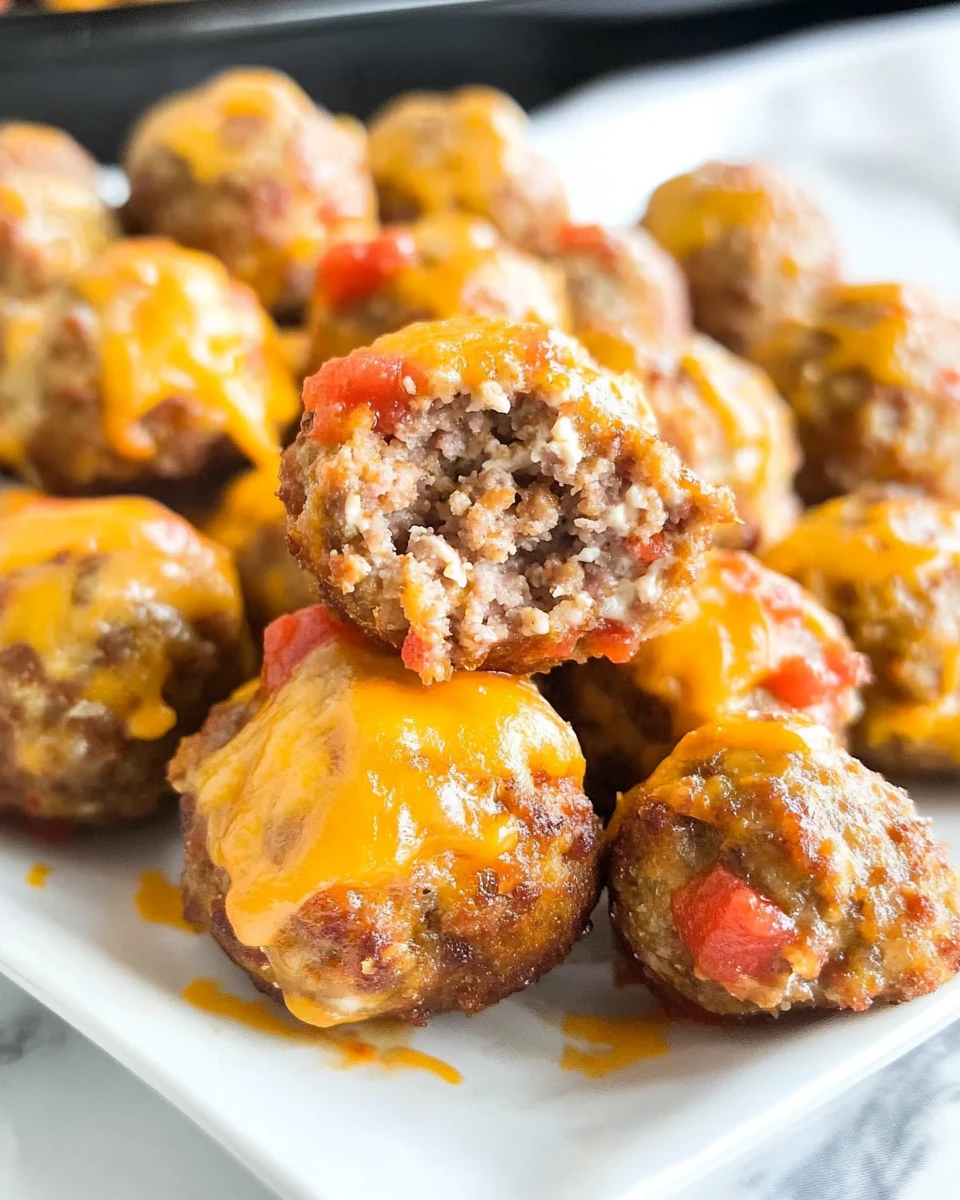 Sausage Balls With Cream Cheese And Rotel