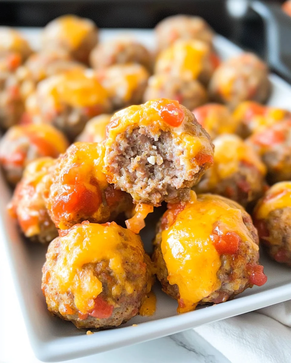 Sausage Balls With Cream Cheese And Rotel