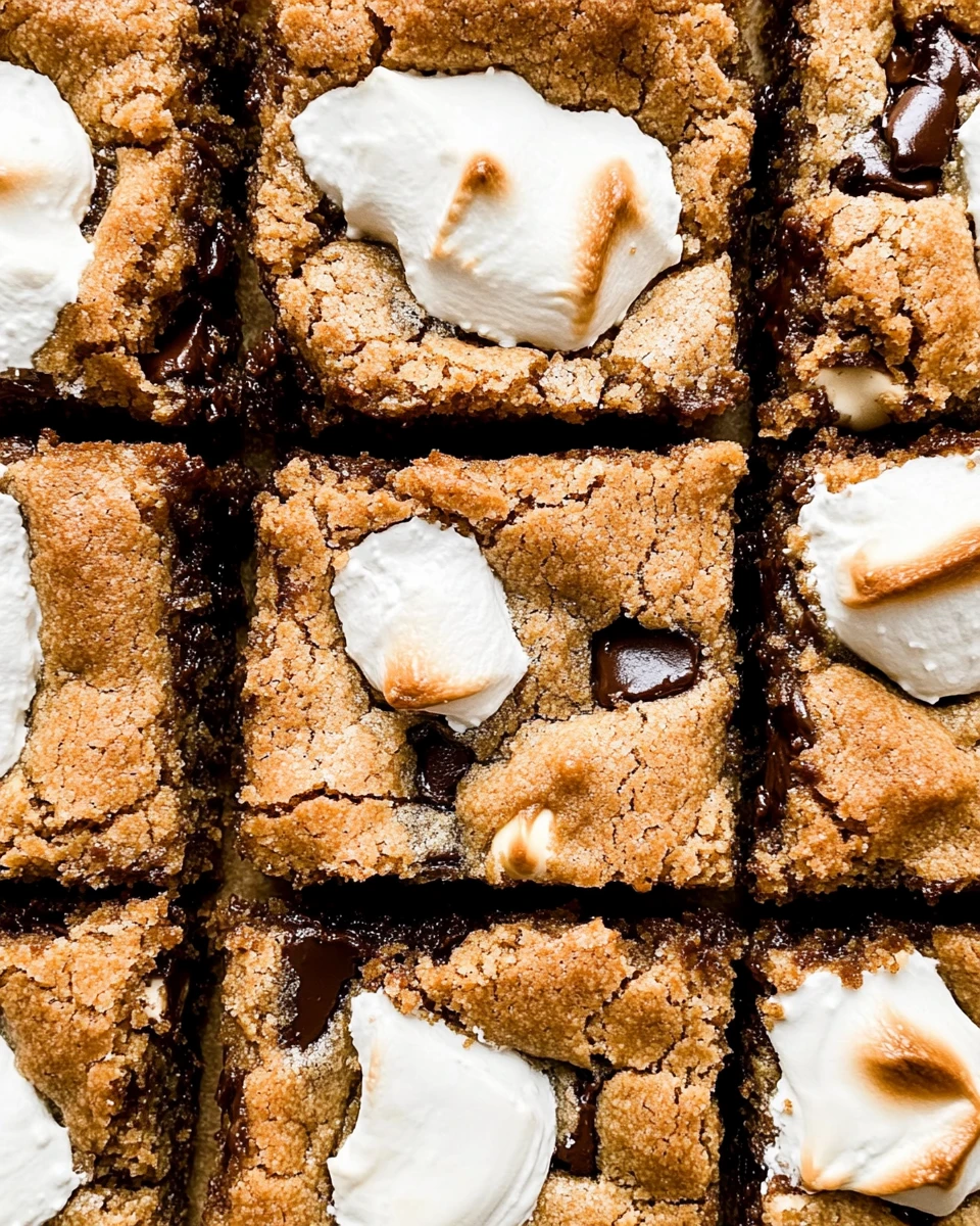 S’mores Cookie Bars