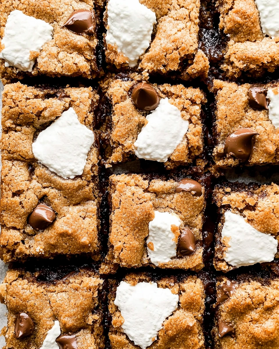 S’mores Cookie Bars