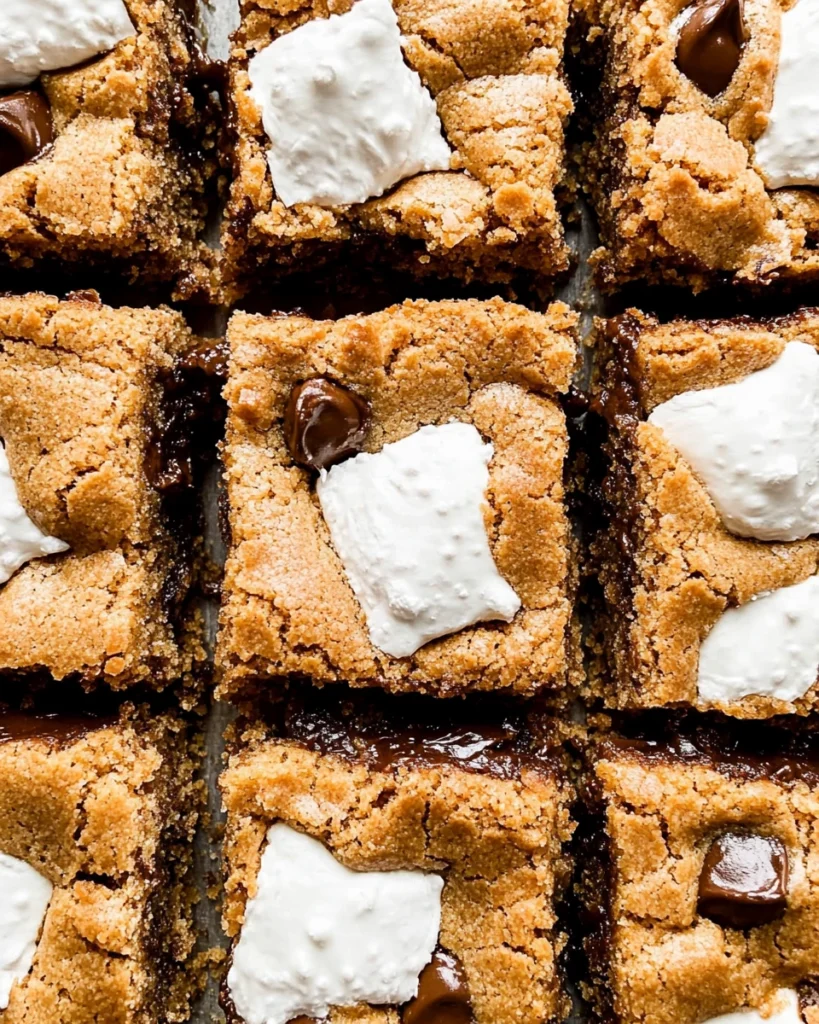 S’mores Cookie Bars