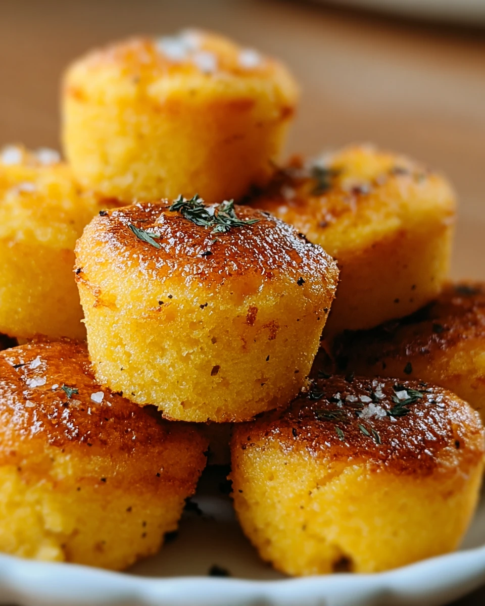 Southern-Style Honey Butter Cornbread Poppers