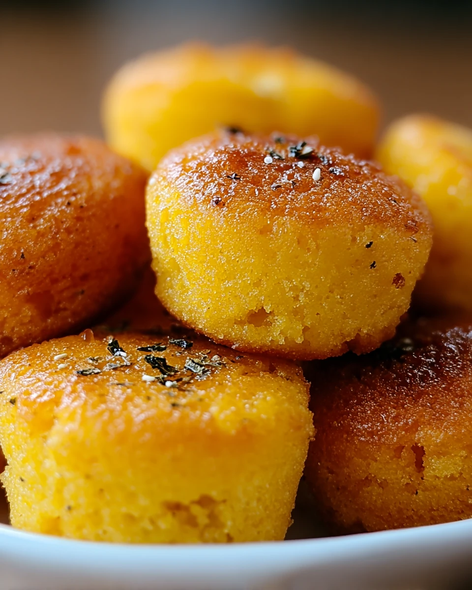 Southern-Style Honey Butter Cornbread Poppers