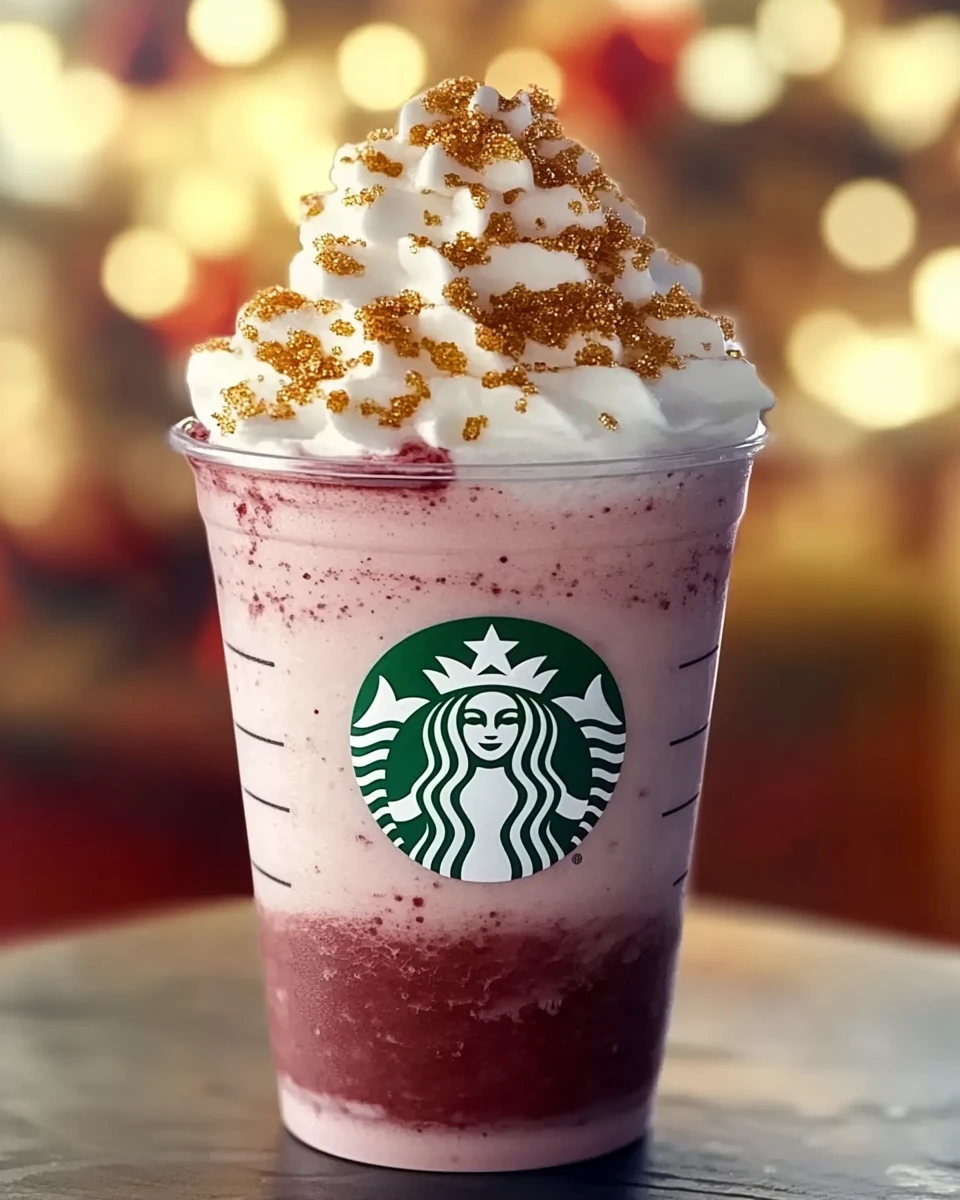 Starbucks Santa’s Sugar Plum Frappe