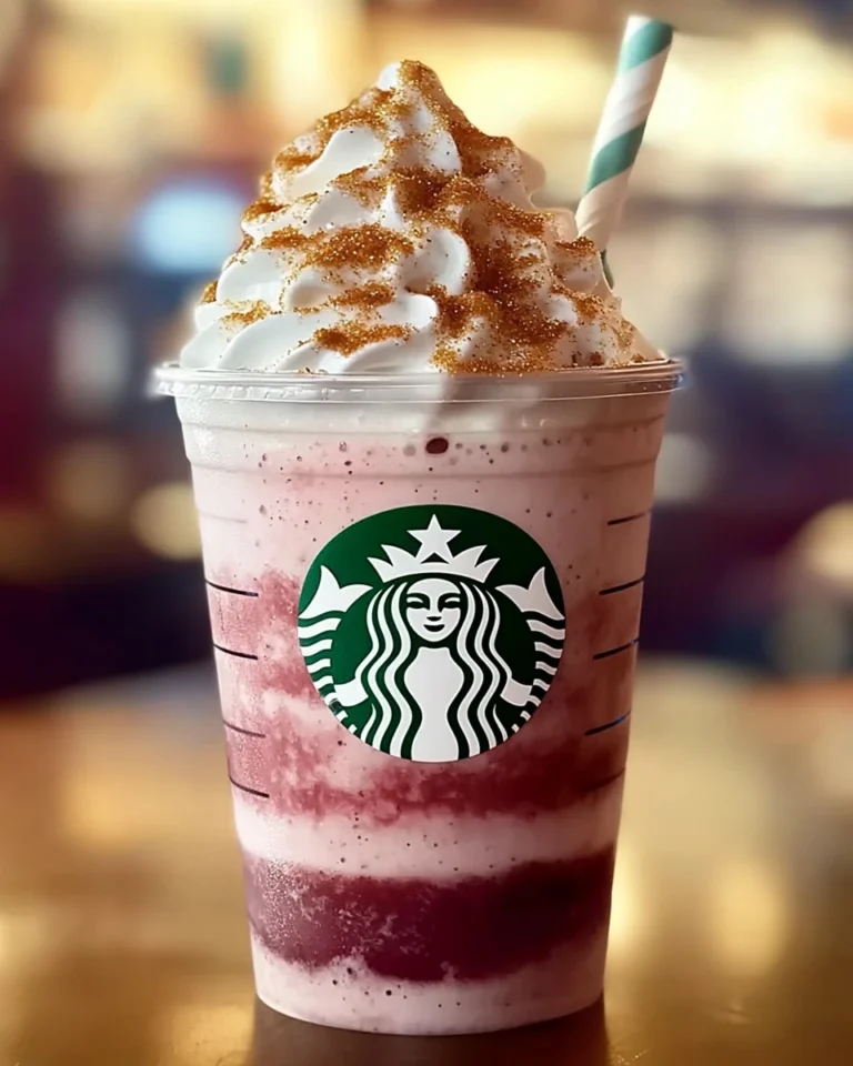 Starbucks Santa’s Sugar Plum Frappe