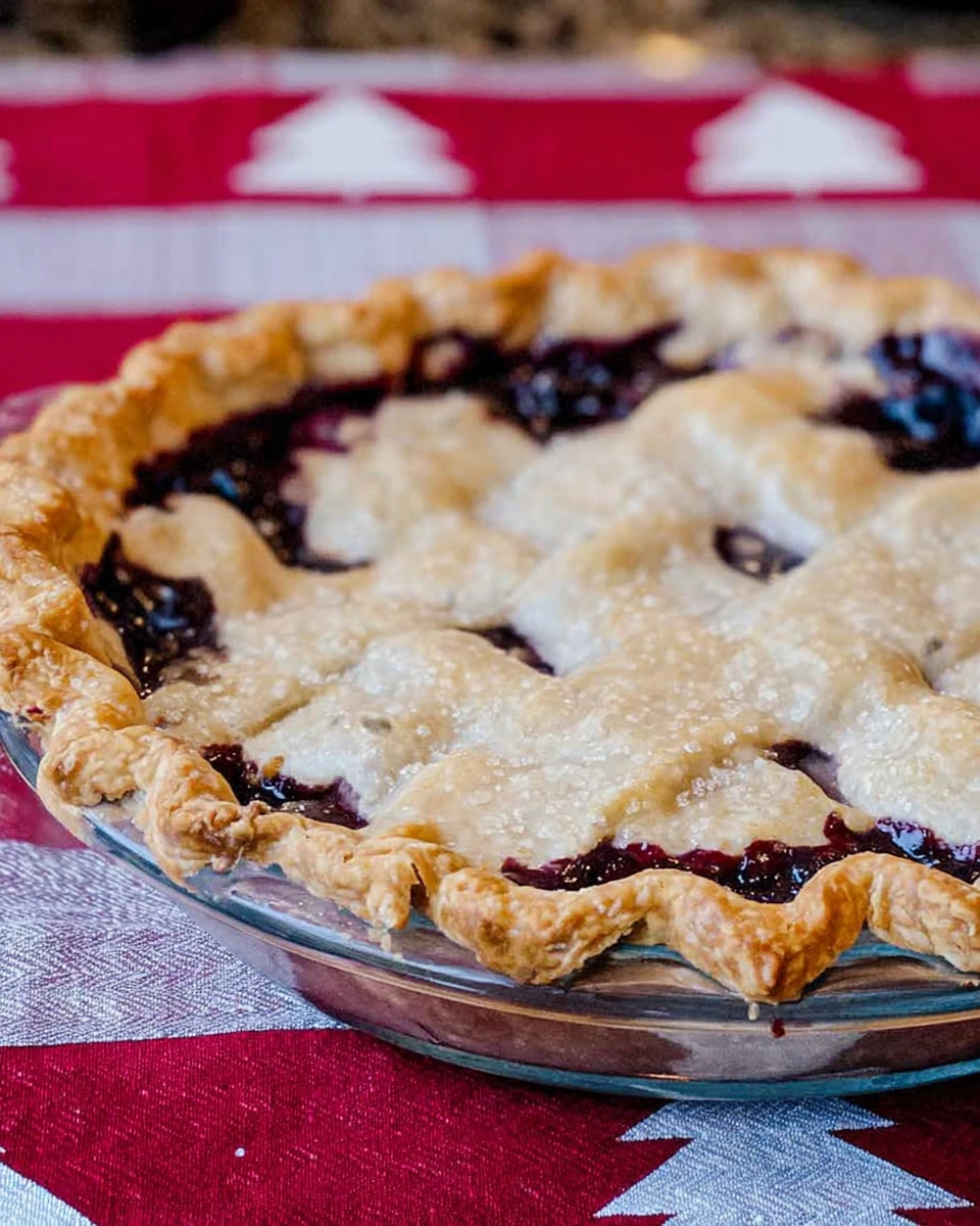 The Perfect Huckleberry Pie