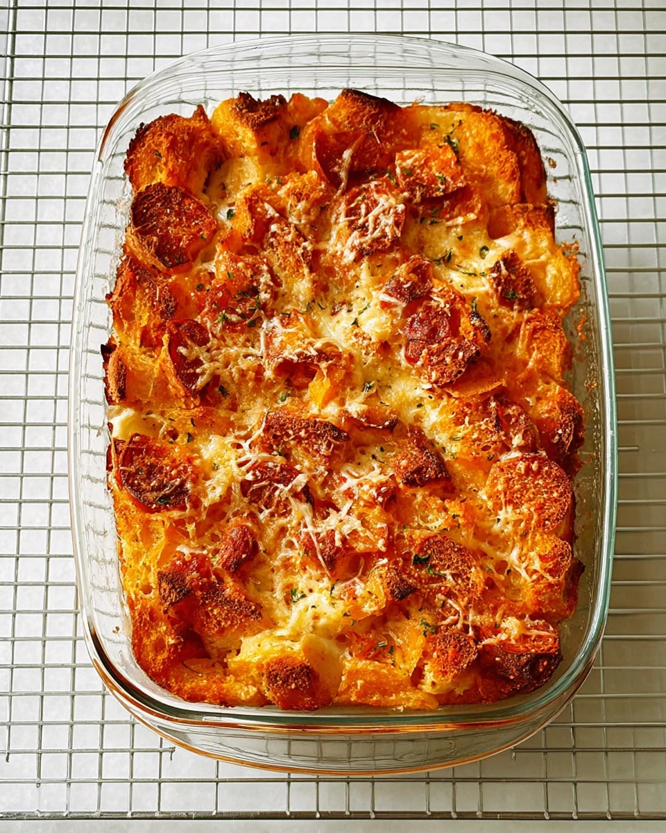 Tomato Bread Pudding
