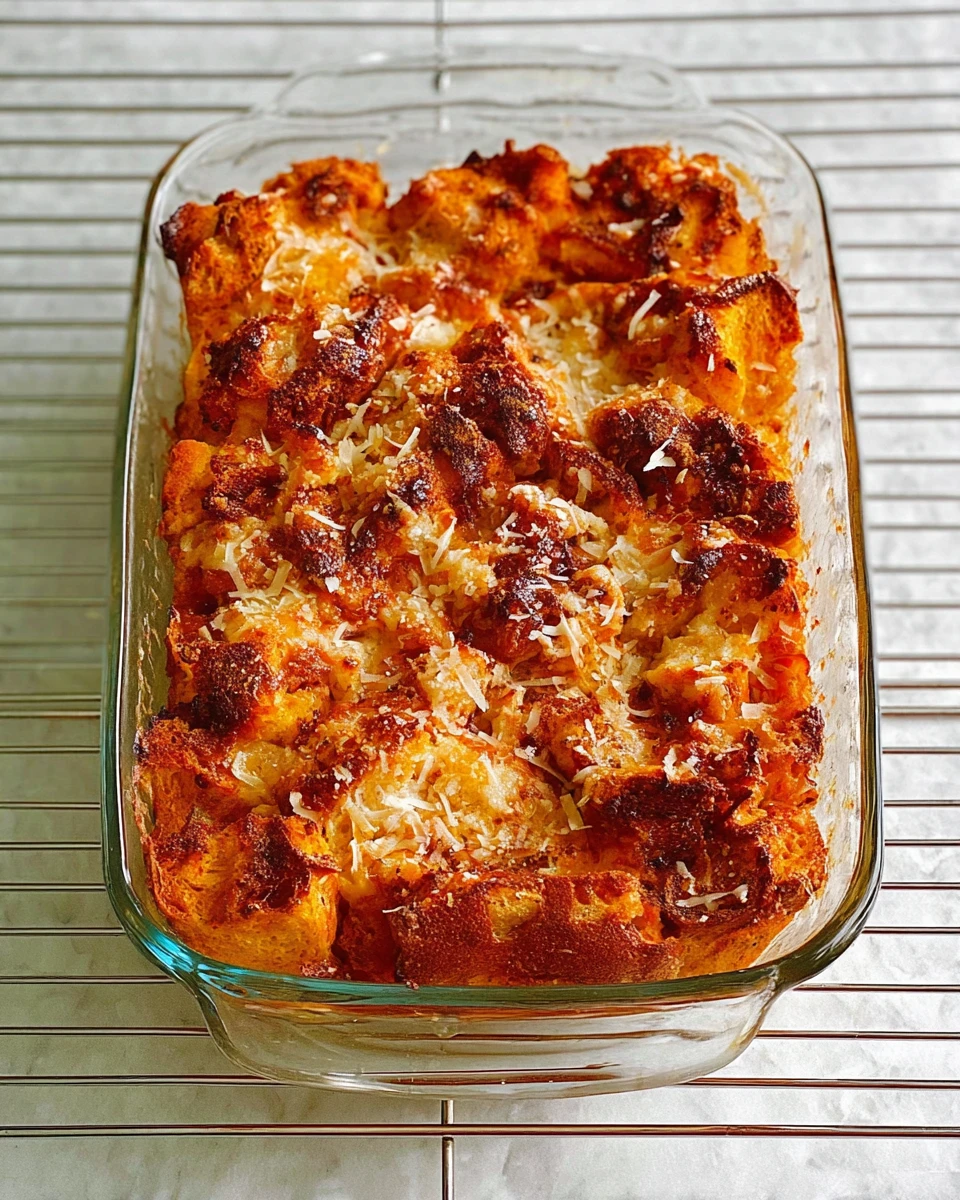 Tomato Bread Pudding