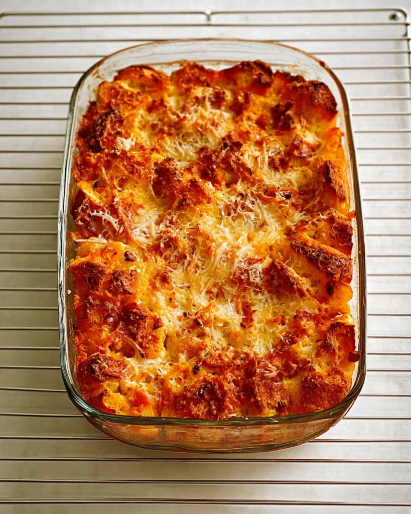 Tomato Bread Pudding