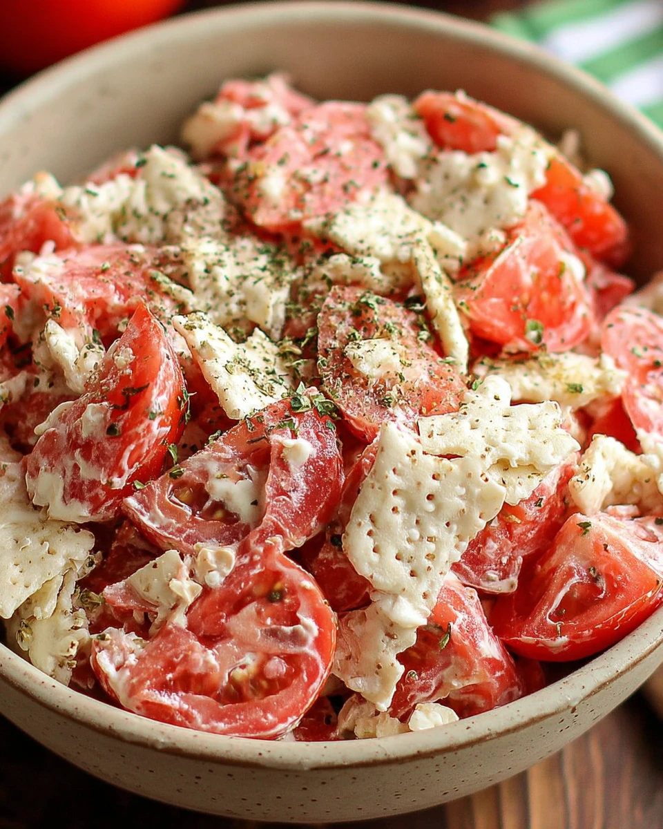 Tomato Cracker Salad