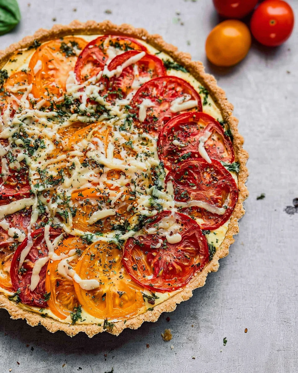 Tomato Ricotta Tart