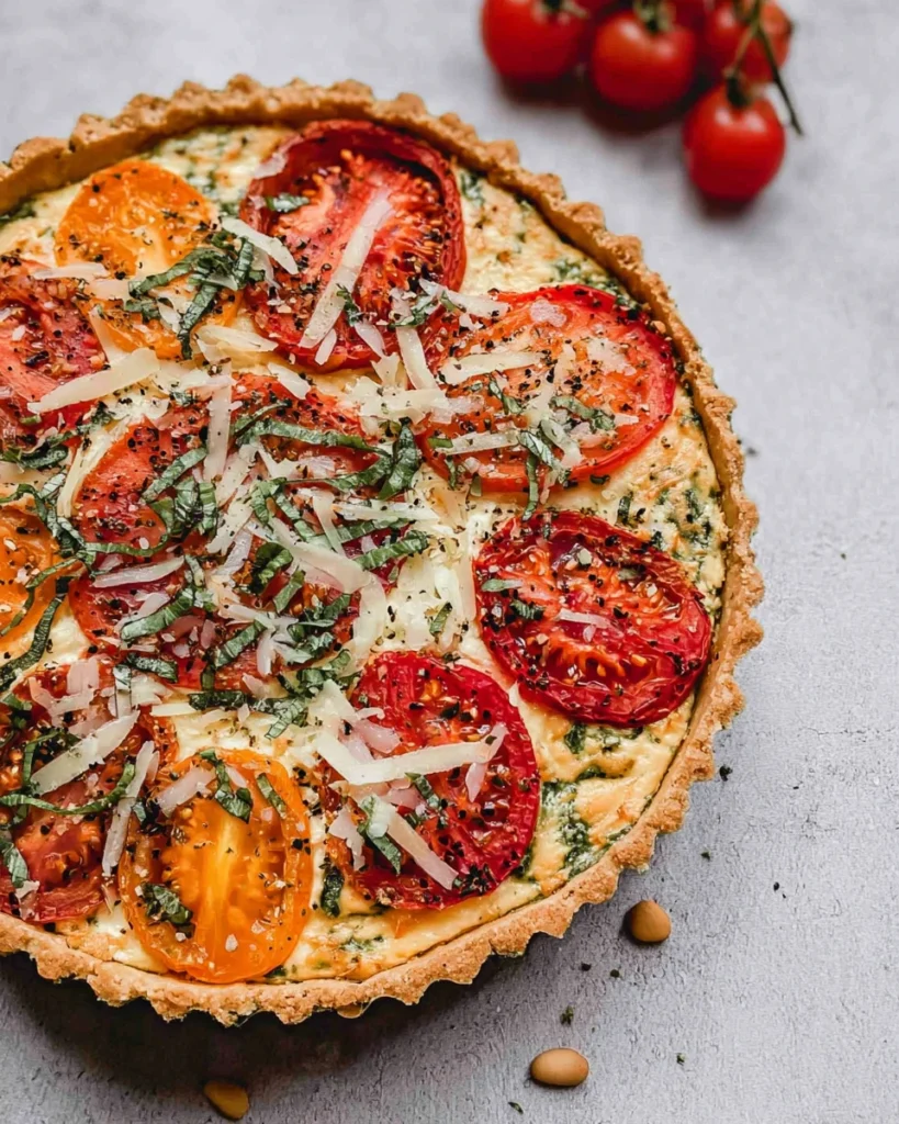 Tomato Ricotta Tart