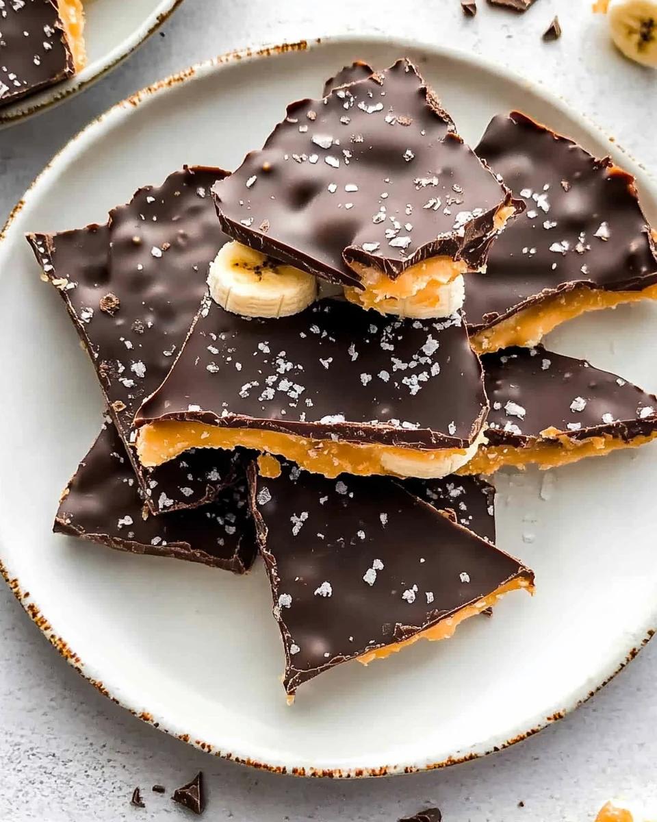 Viral Chocolate Banana Bark