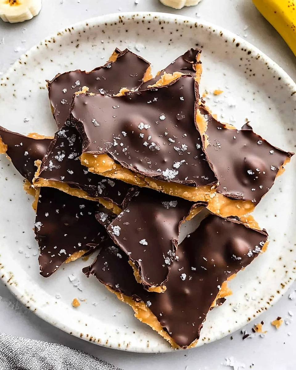 Viral Chocolate Banana Bark
