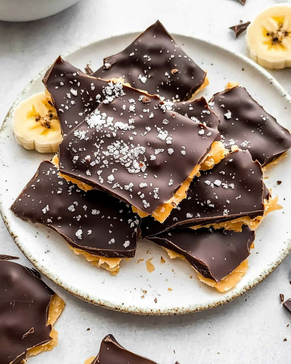 Viral Chocolate Banana Bark