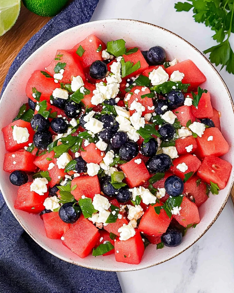 Watermelon Feta Salad