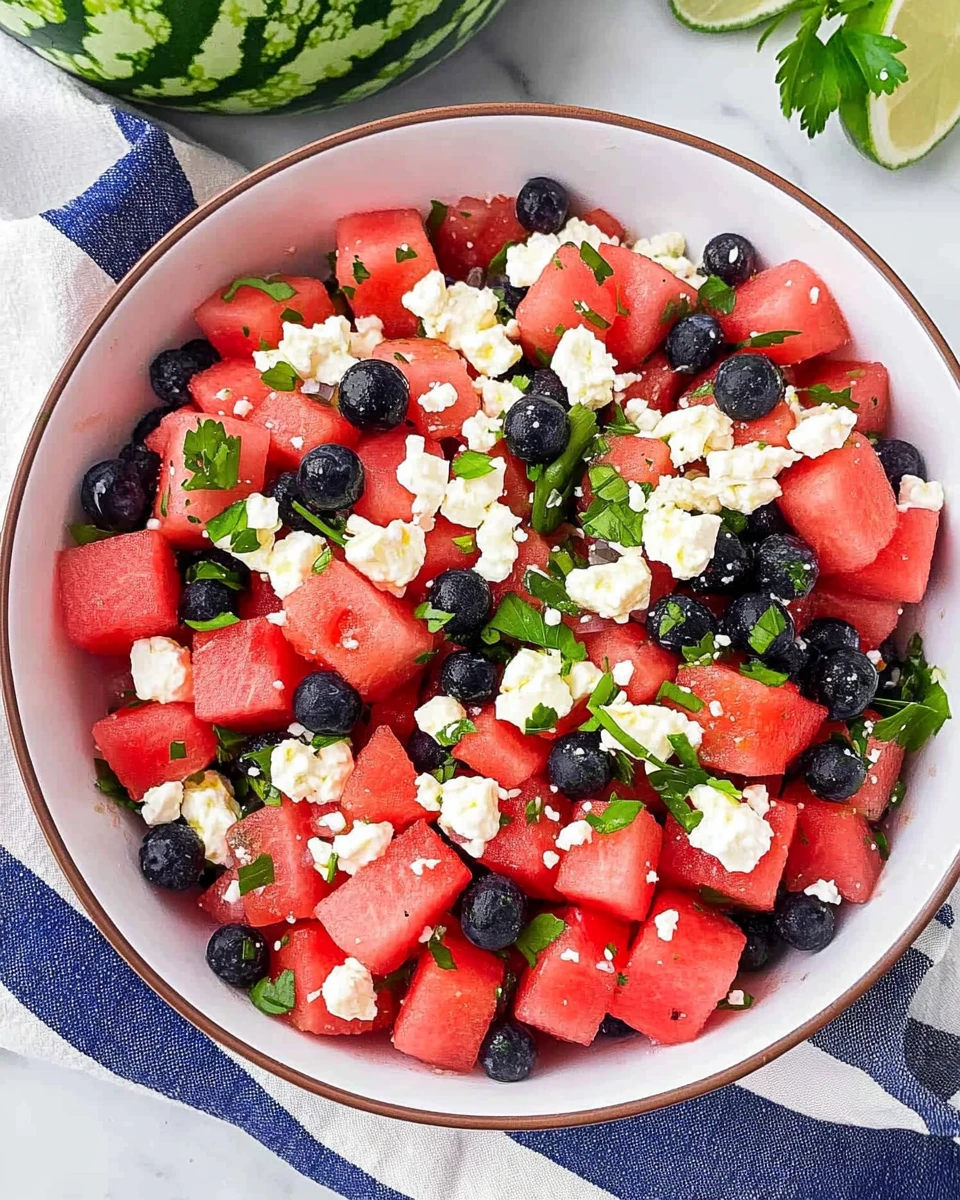 Watermelon Feta Salad