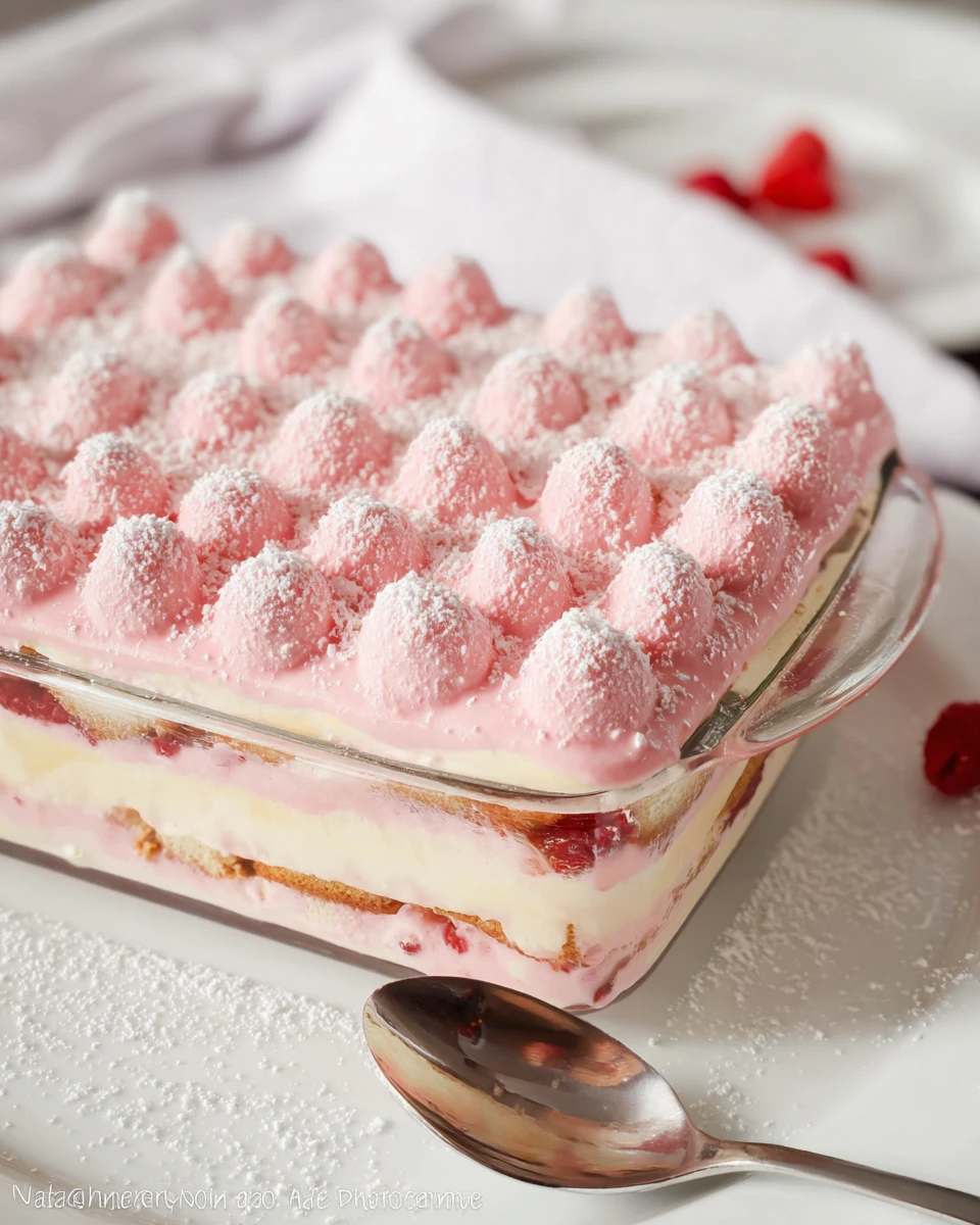 White Chocolate Raspberry Tiramisu