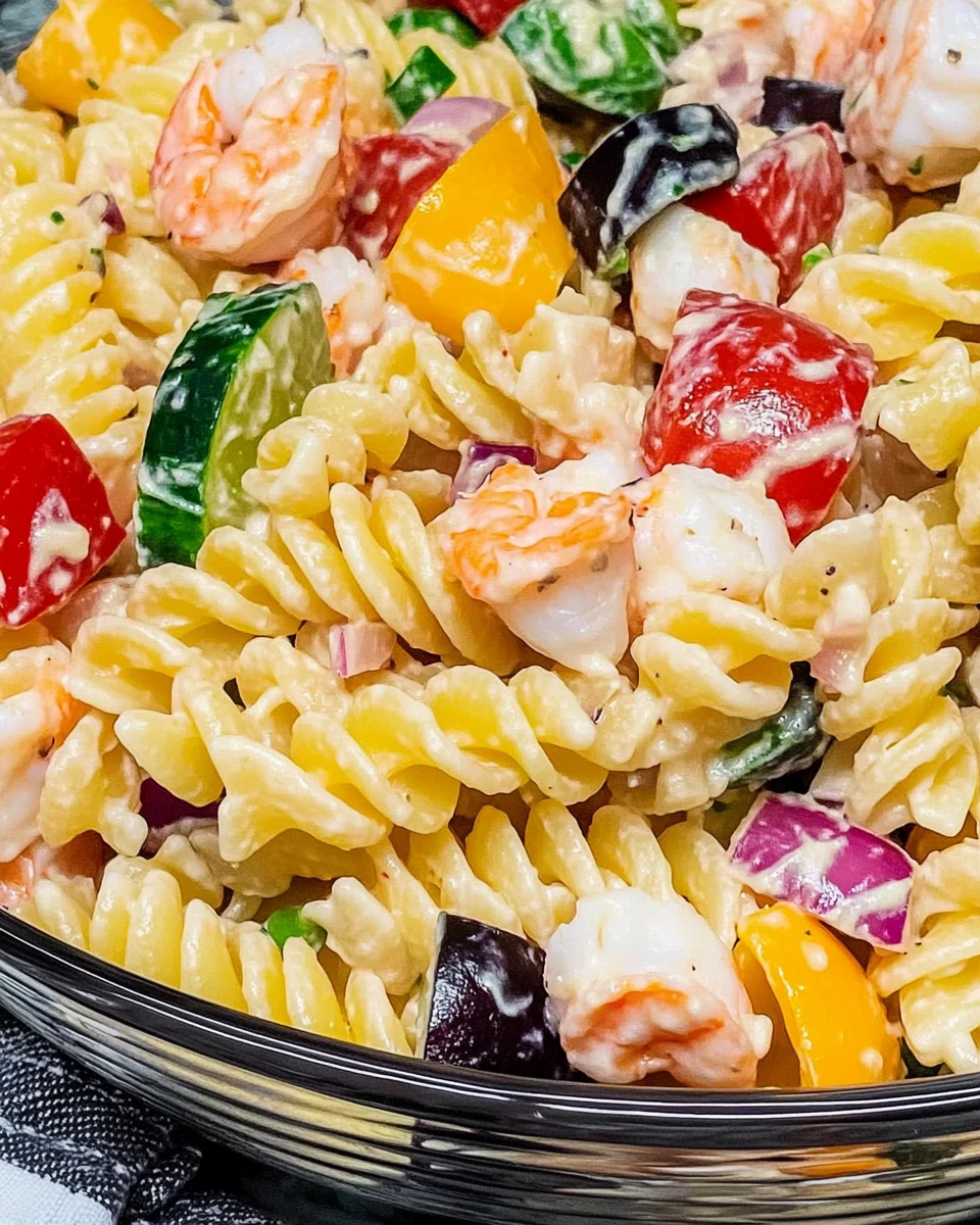 Zesty Seafood Pasta Salad