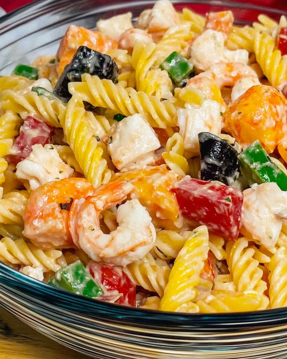Zesty Seafood Pasta Salad