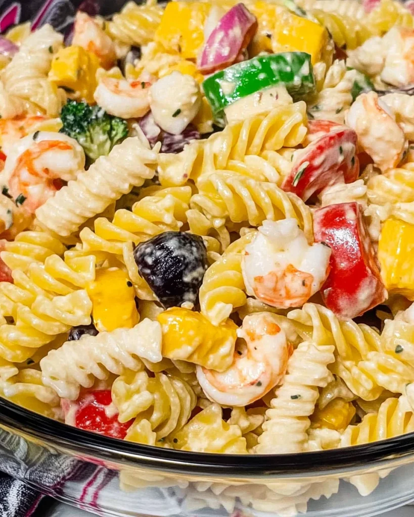 Zesty Seafood Pasta Salad