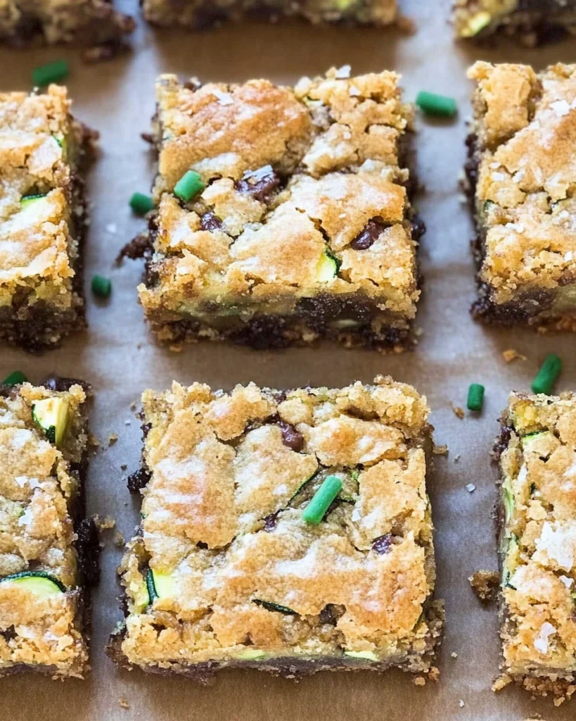 Zucchini Bars