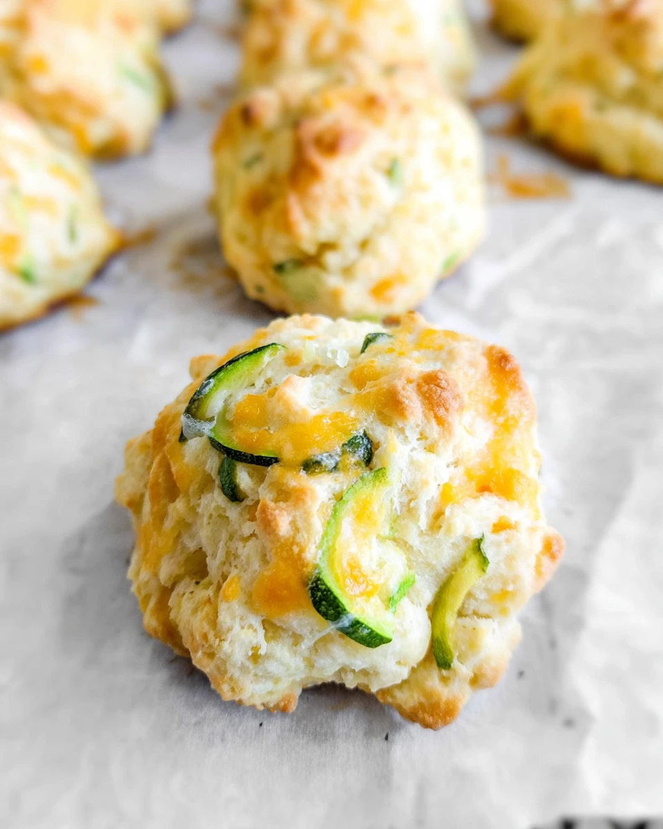 Zucchini & Cheese Drop Biscuits