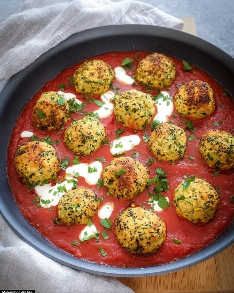 Zucchini Meatballs
