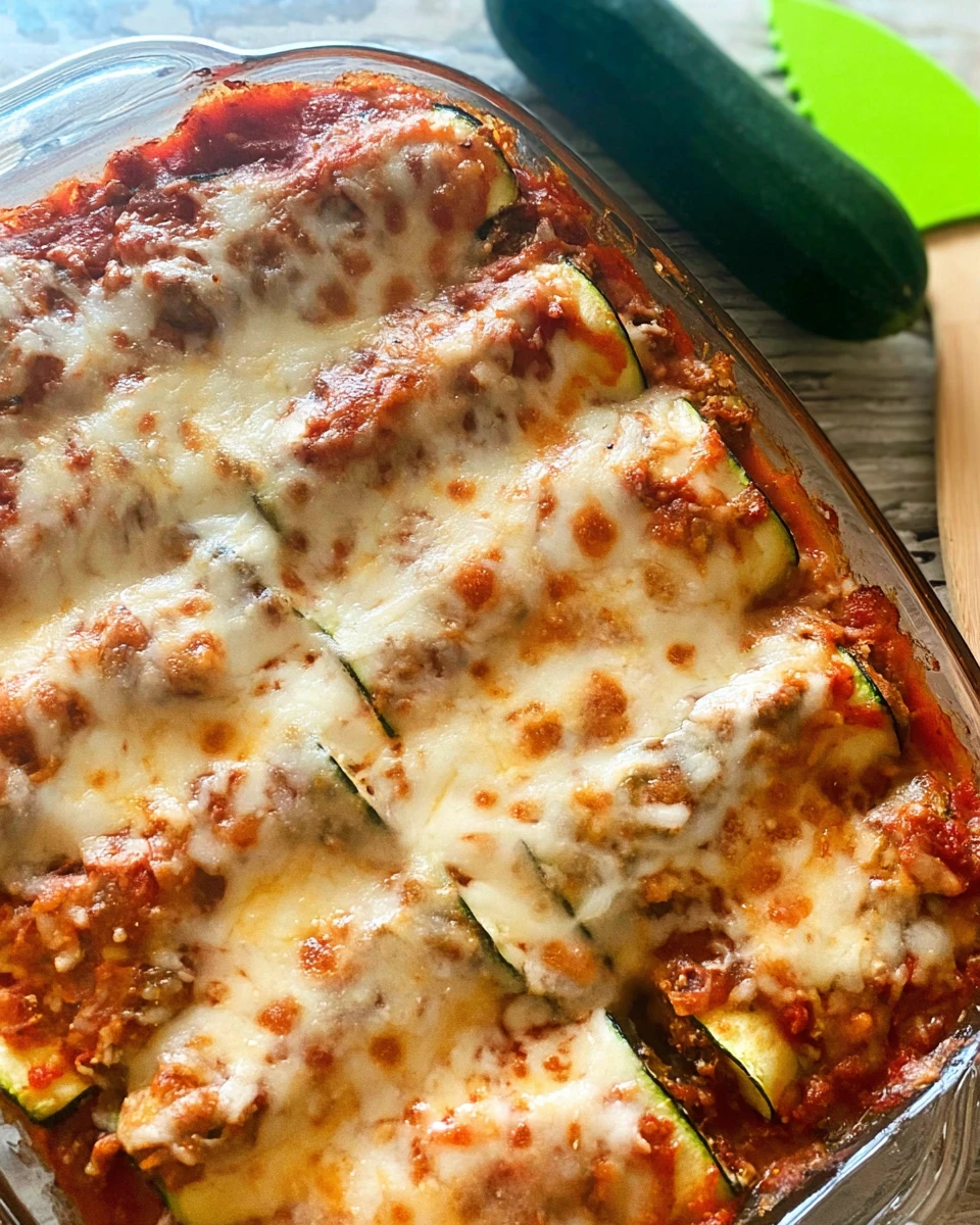 Zucchini Pizza Casserole