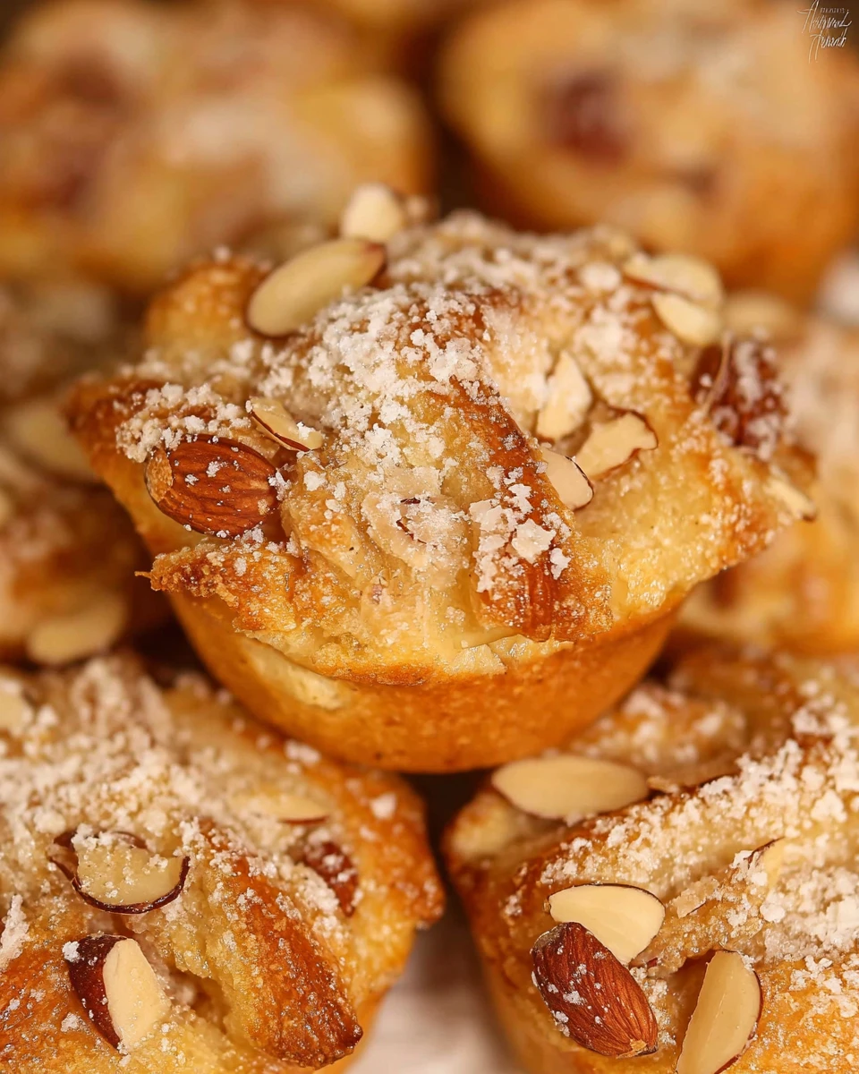 Almond Croissant Bites