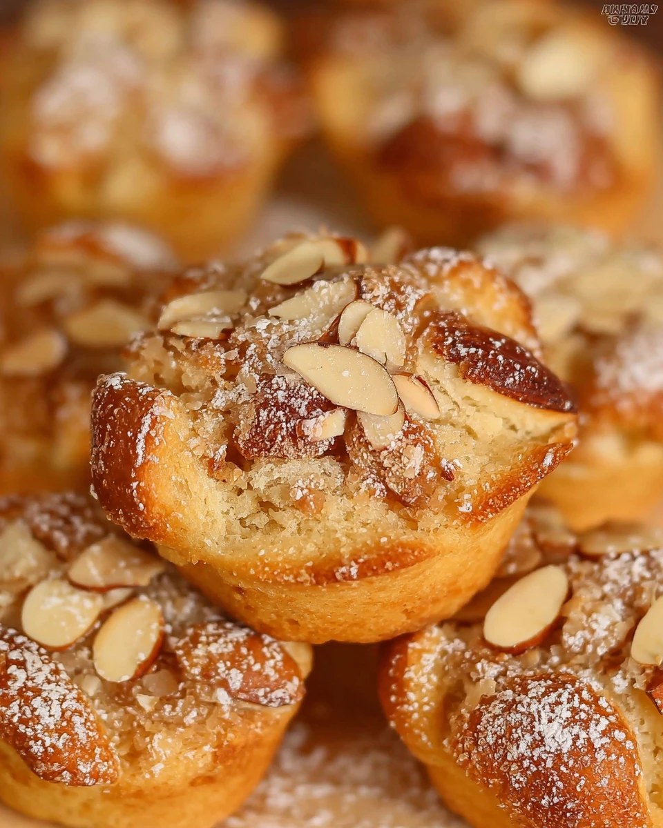 Almond Croissant Bites