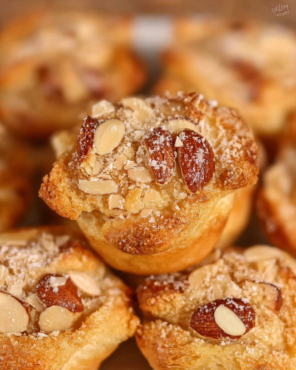 Almond Croissant Bites