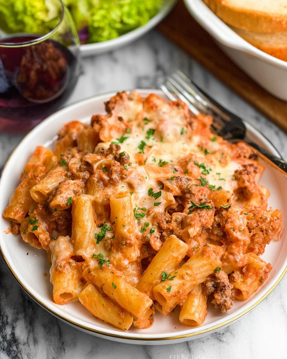 Baked Ziti with Sausage