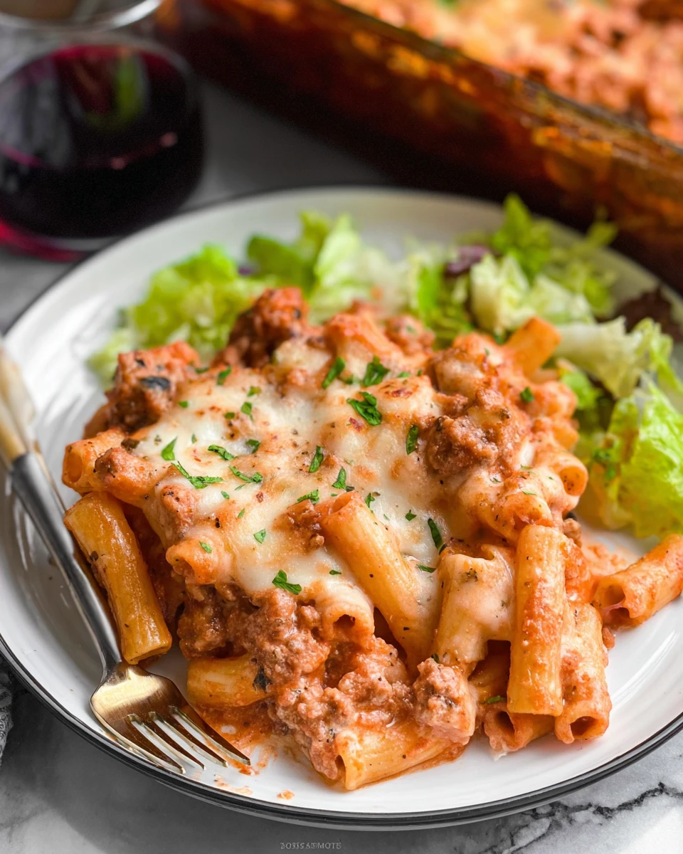 Baked Ziti with Sausage