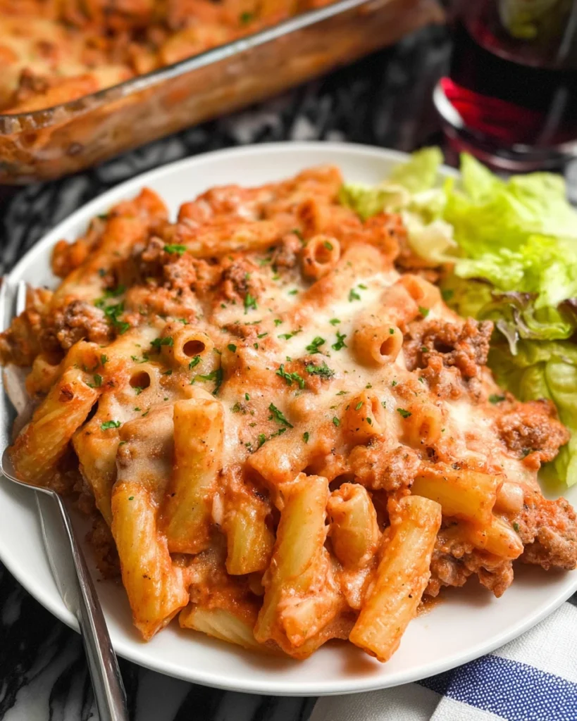 Baked Ziti with Sausage