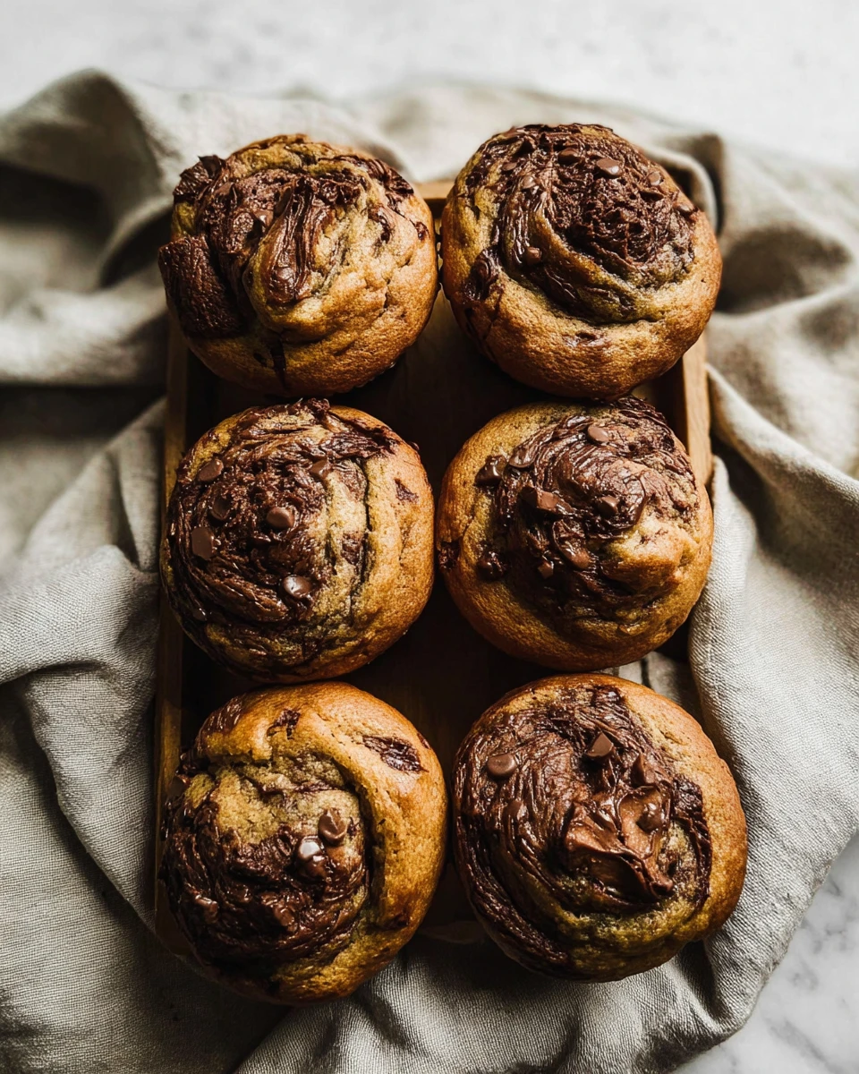 Banana Nutella Muffins