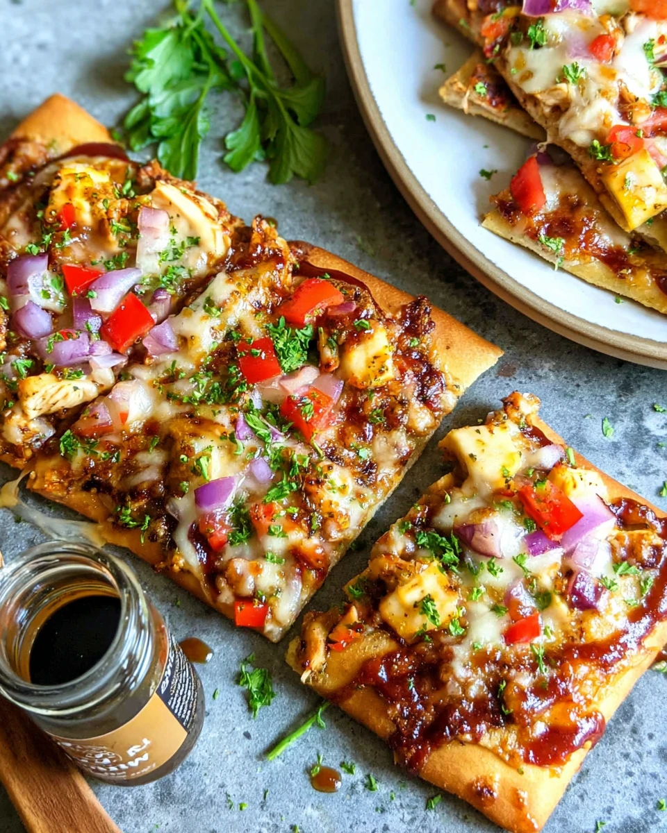 BBQ Chicken Flatbread
