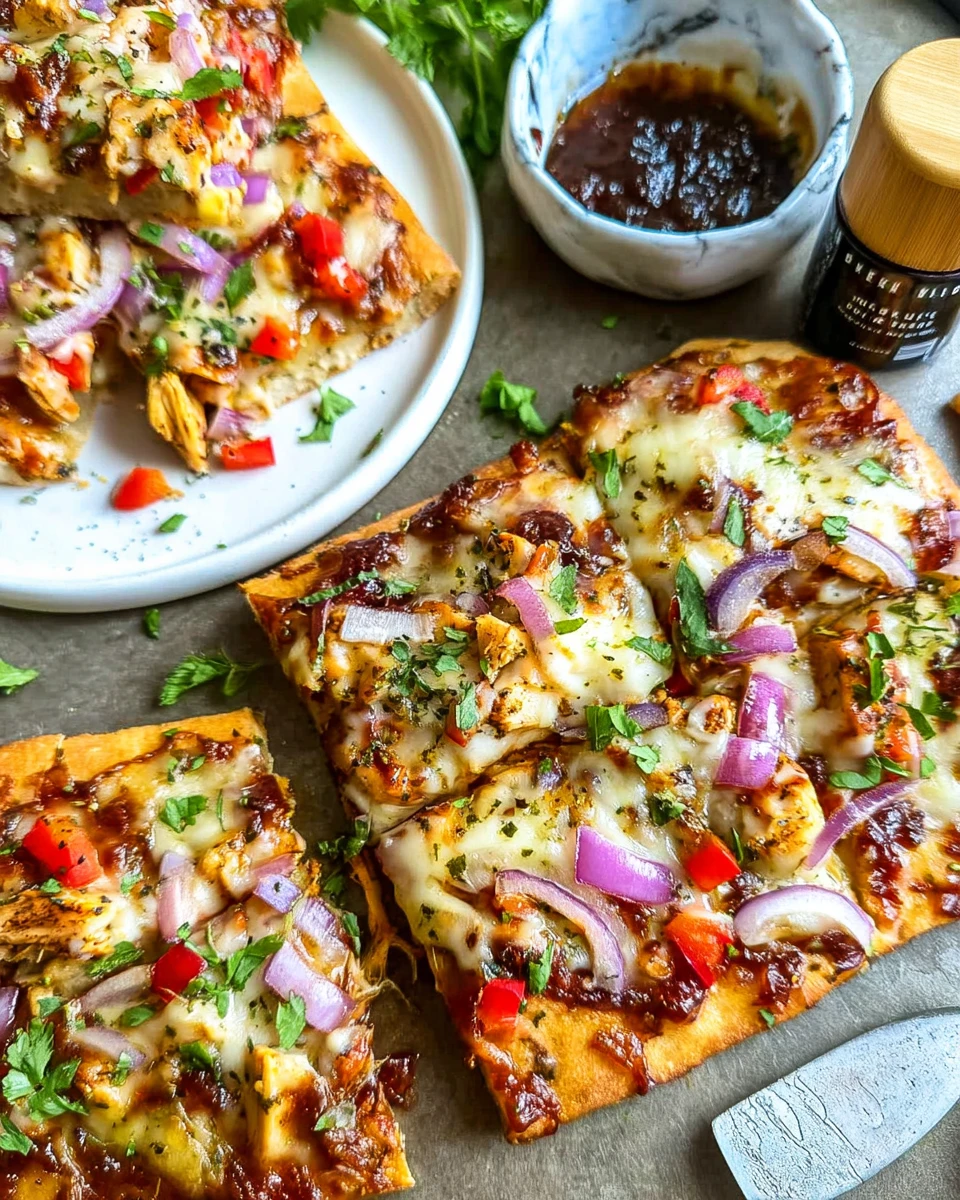 BBQ Chicken Flatbread