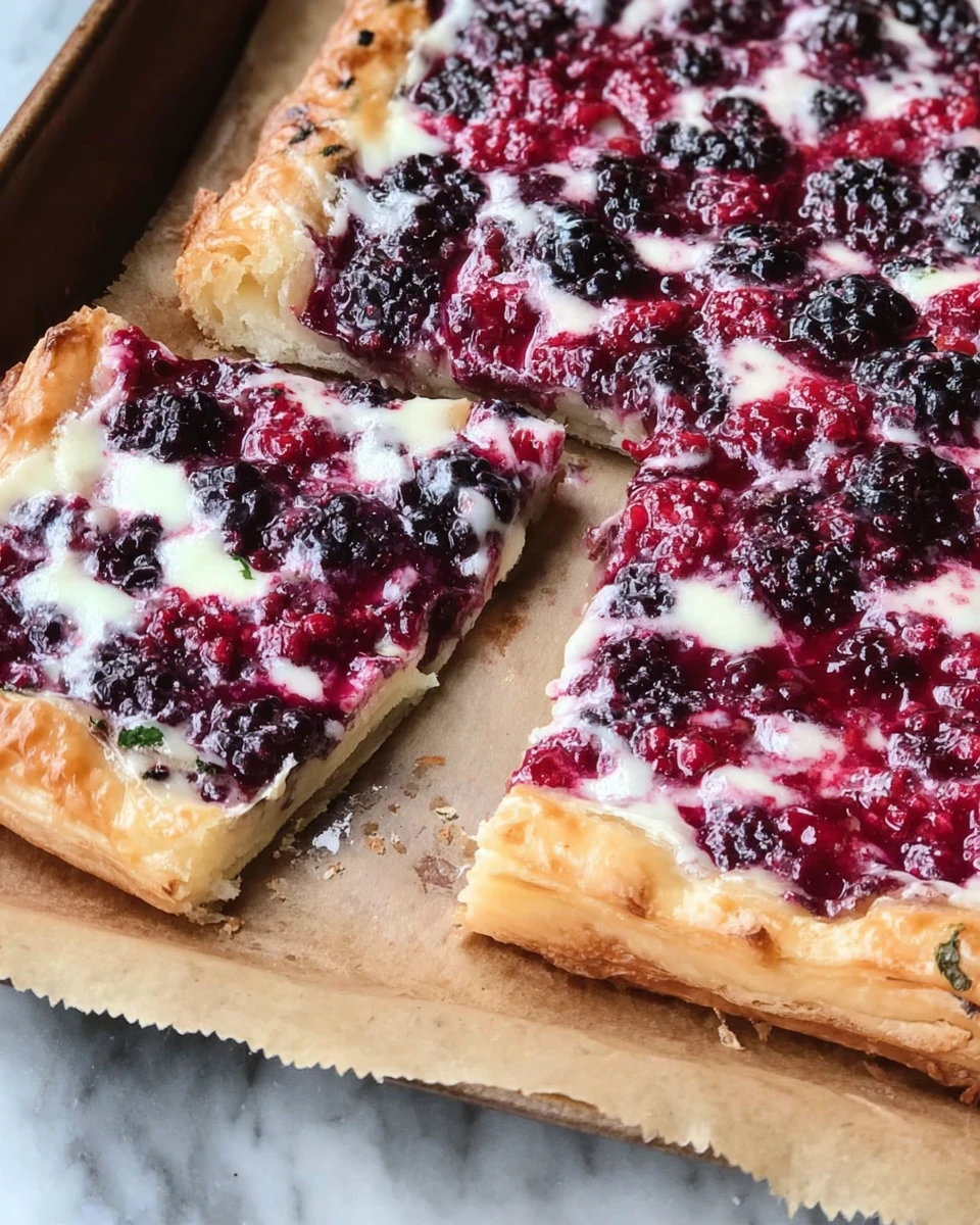 Blackberry Cheese Danish