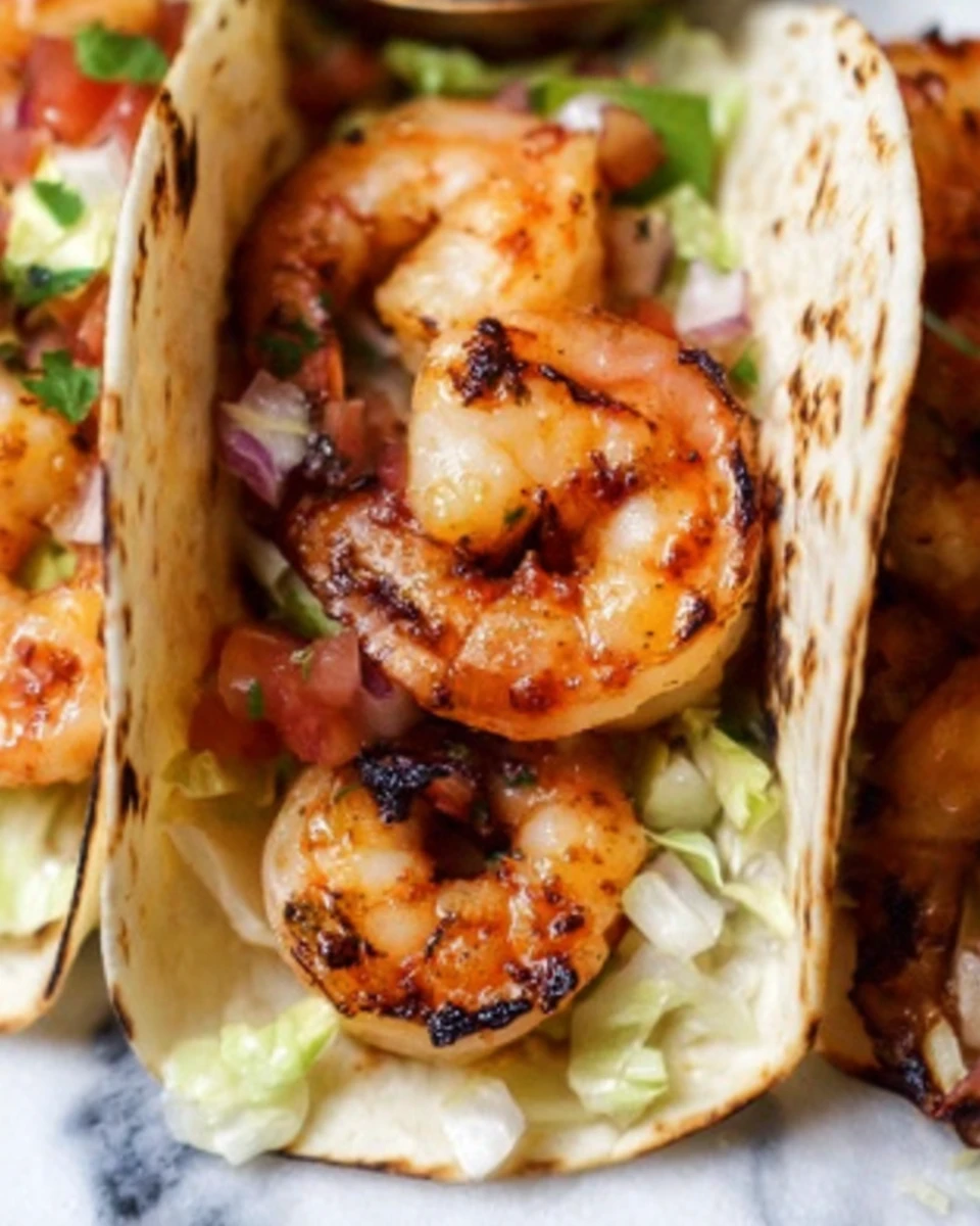 Bobby Flay’s Shrimp Tacos