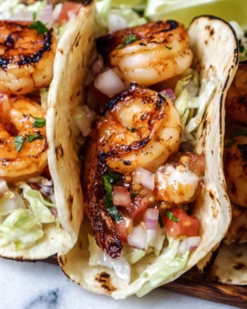 Bobby Flay’s Shrimp Tacos