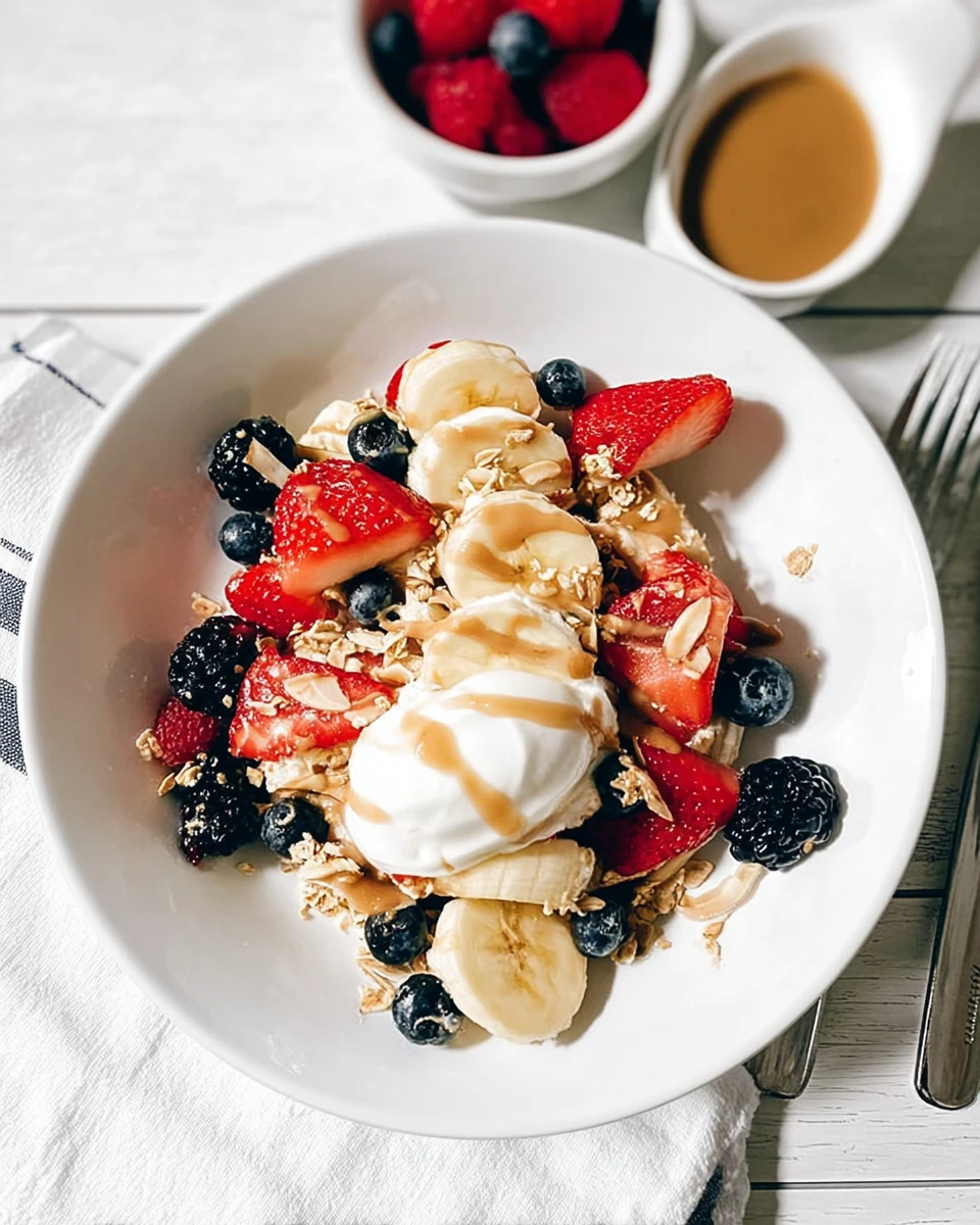 Breakfast Banana Split